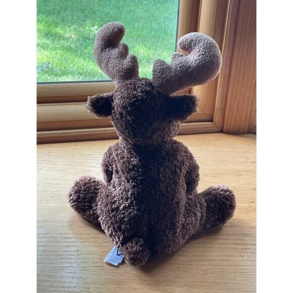 Sweet Rascals Brown Mary Meyer Plush Stuffed Animal Moose - Picture 3 of 4
